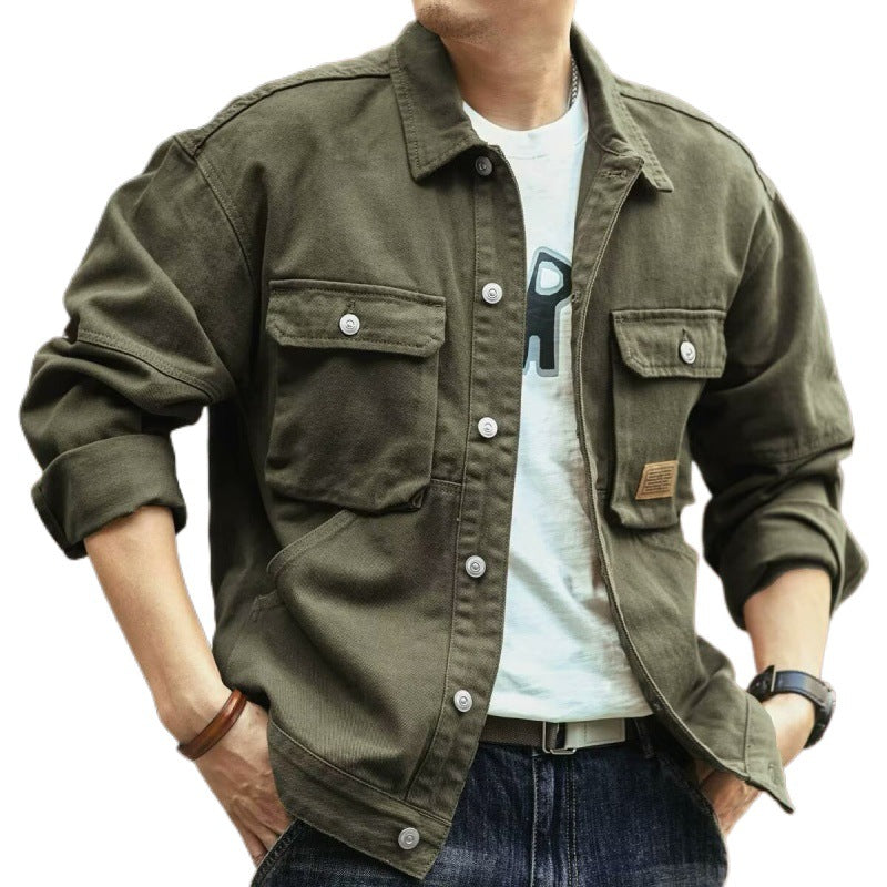 Herren Utility Jacke im klassischen Stil Drune