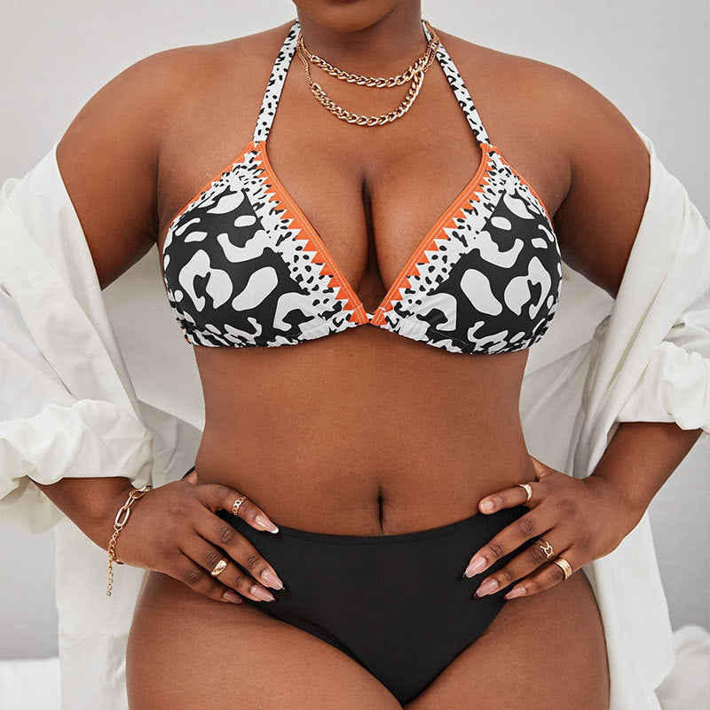 Damen Triangel-Bikinioberteil mit modernen Akzenten Drune