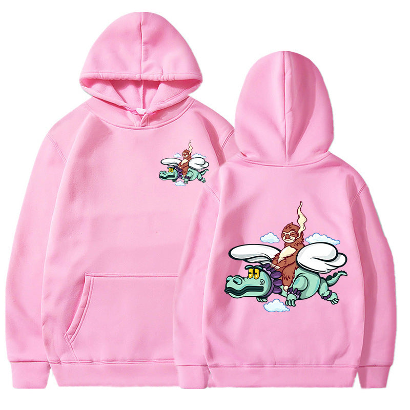 Damen Kapuzenpullover mit verspieltem Grafikdesign und hochwertiger Verarbeitung Drune