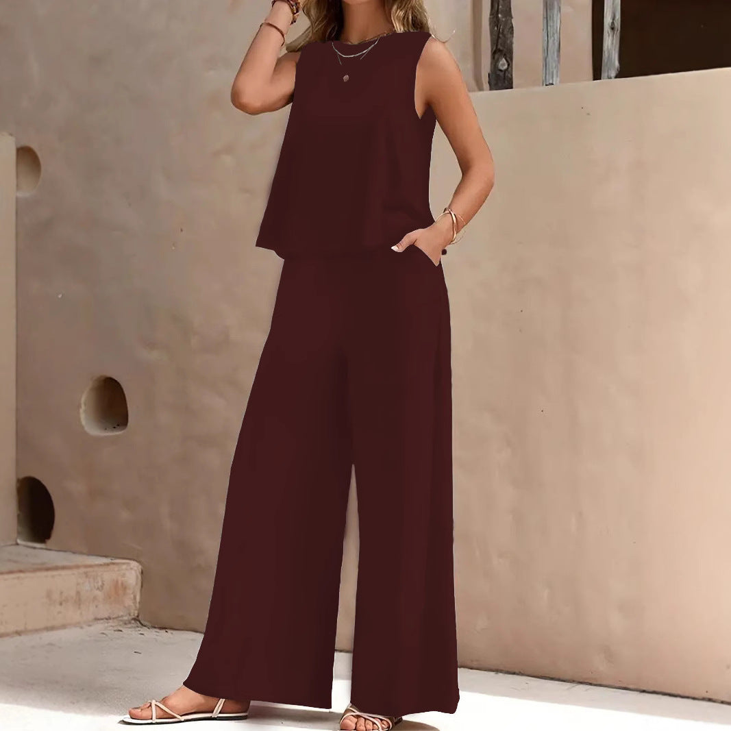 Damen Komfortables und elegantes Loungeset mit weitem Schnitt Drune