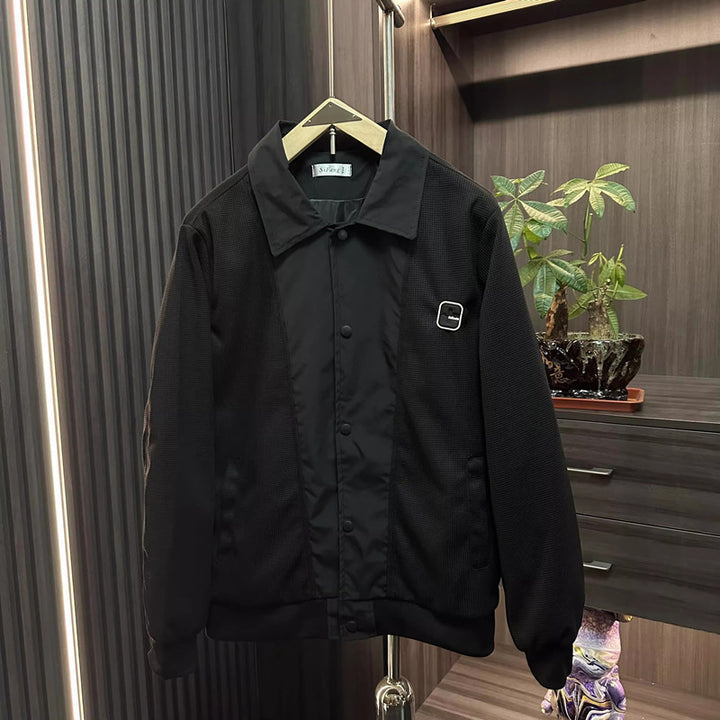 Herren Moderner Overshirt Blouson Drune