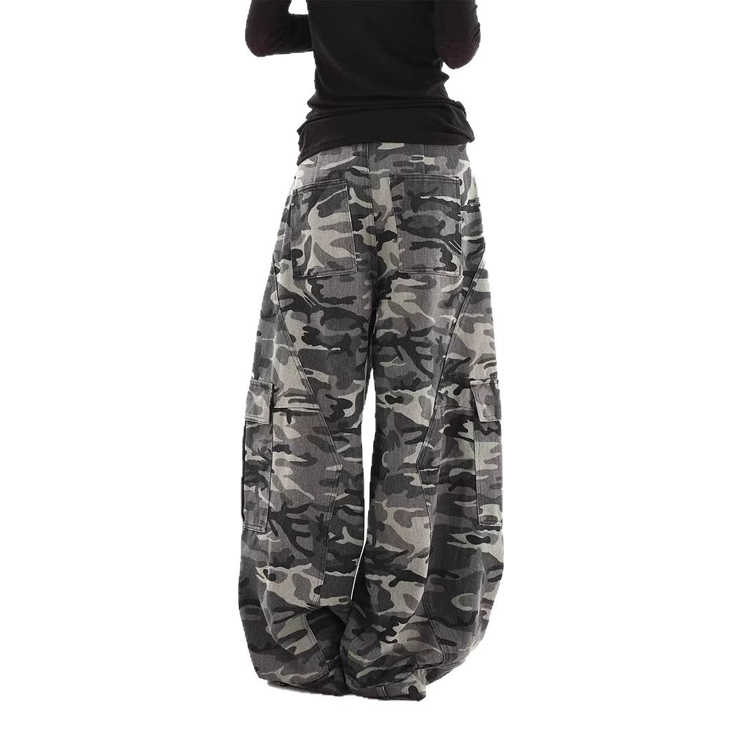 Herren Cargo-Hose im Camouflage-Design Drune