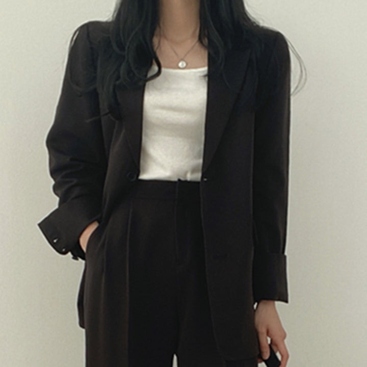 Damen Eleganter Oversize Blazer von Drune