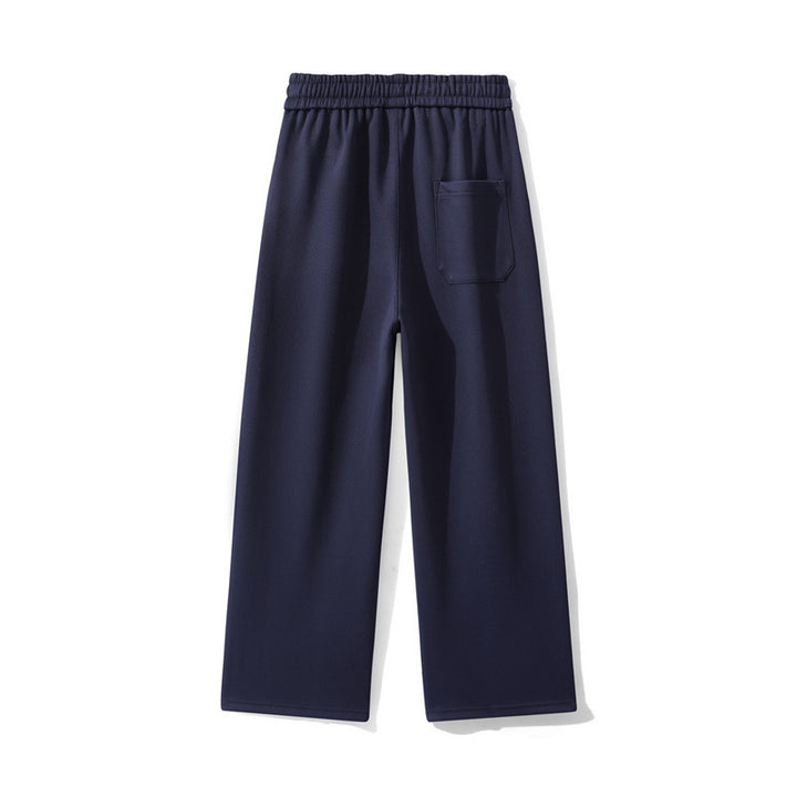 Damen Lounge-Hose mit weitem Bein, elastischem Bund & Seitentaschen Drune