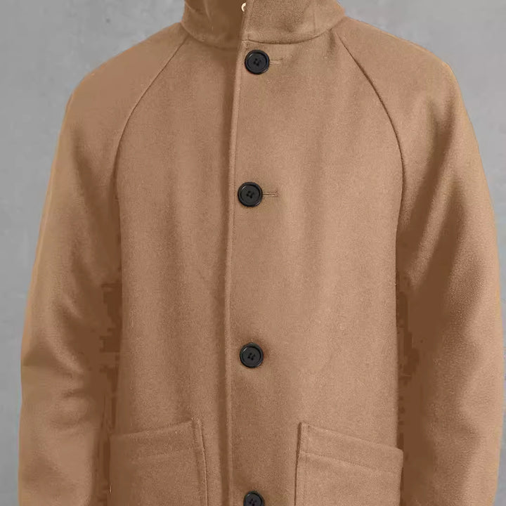 Herren bequeme Alltagsjacke mit kapuze Drune