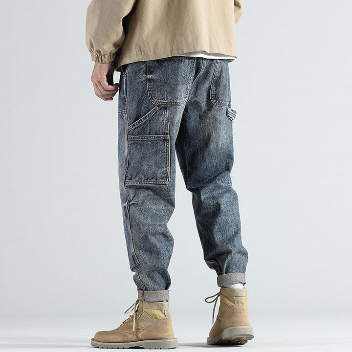 Herren Bequeme Cargo-Hose Drune