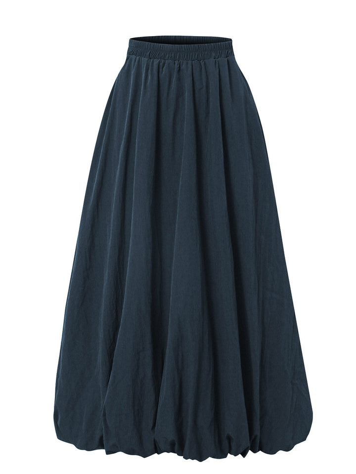 Damen luftiger Midirock Drune