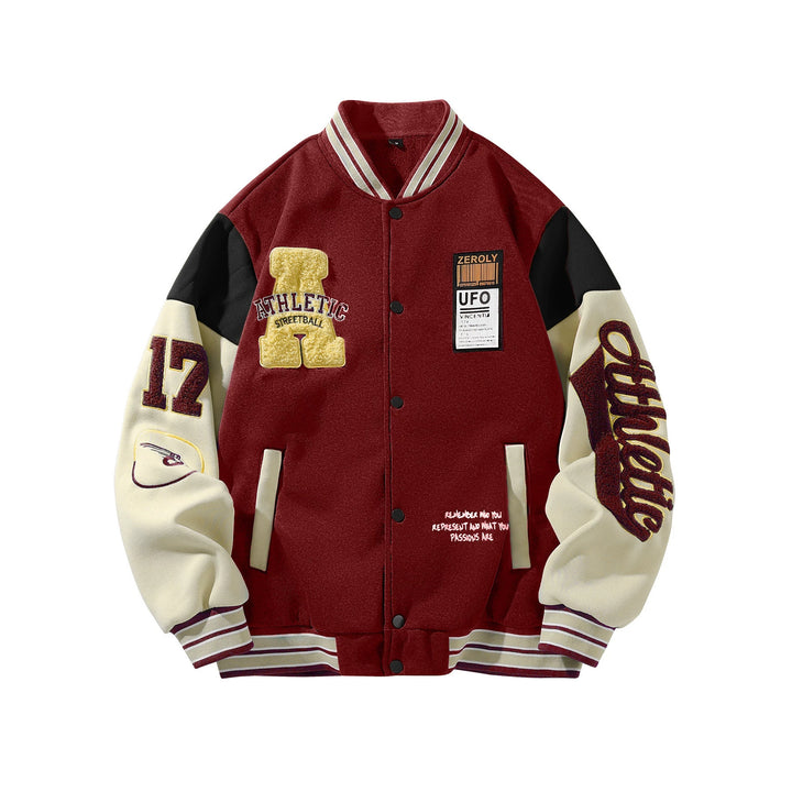 Herren Elegante College-Jacke Drune