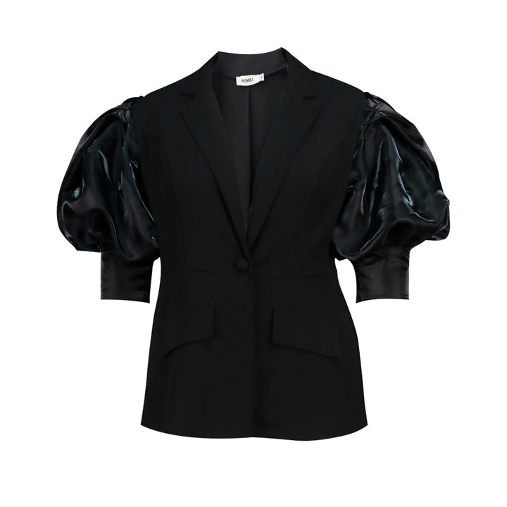 Damen Blazer mit voluminösen Puffärmeln Drune