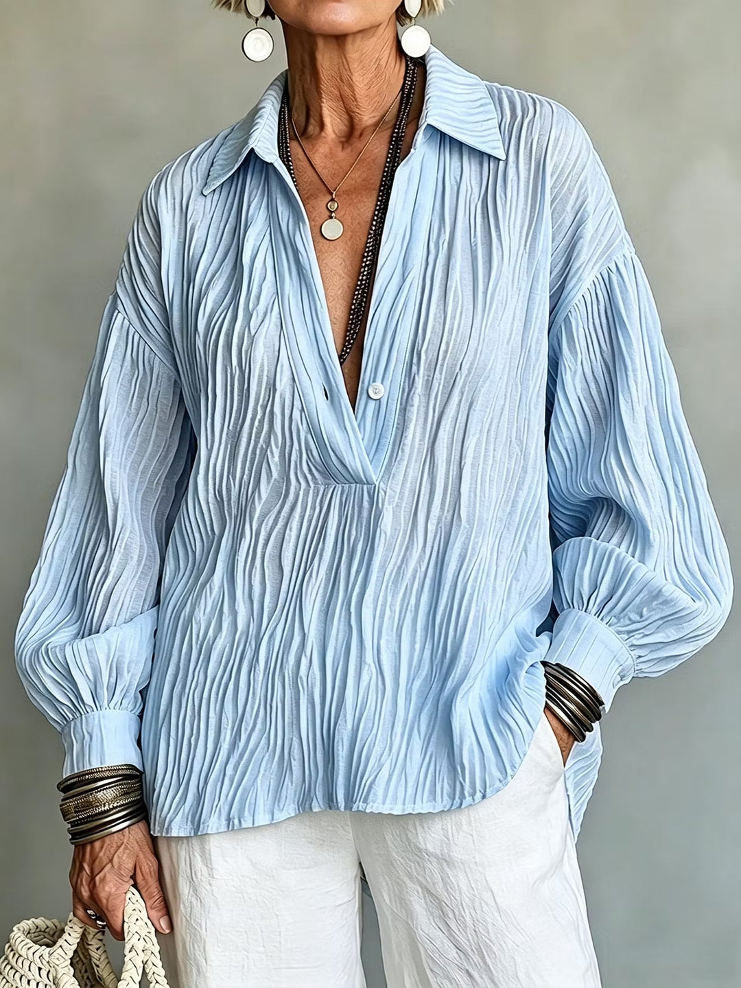 Damen Elegante und trendige Bluse Drune