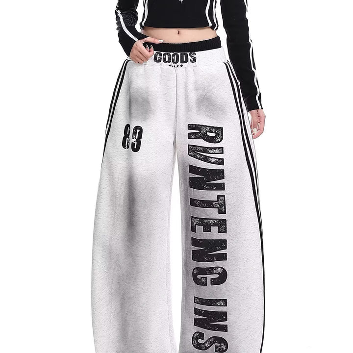 Damen Weite Baggy-Jogginghose Drune
