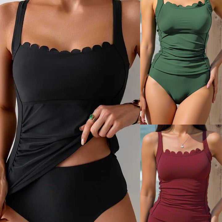 Damen Tankini mit elegantem Rüschendesign Drune