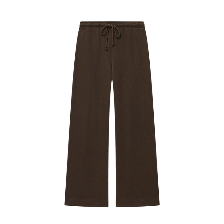 Damen nan loungiges Sweatsuit-Zweiteiler mit Reißverschluss-Stehkragen, elastischem Saum und weitem Highwaist-Hosenbein Drune