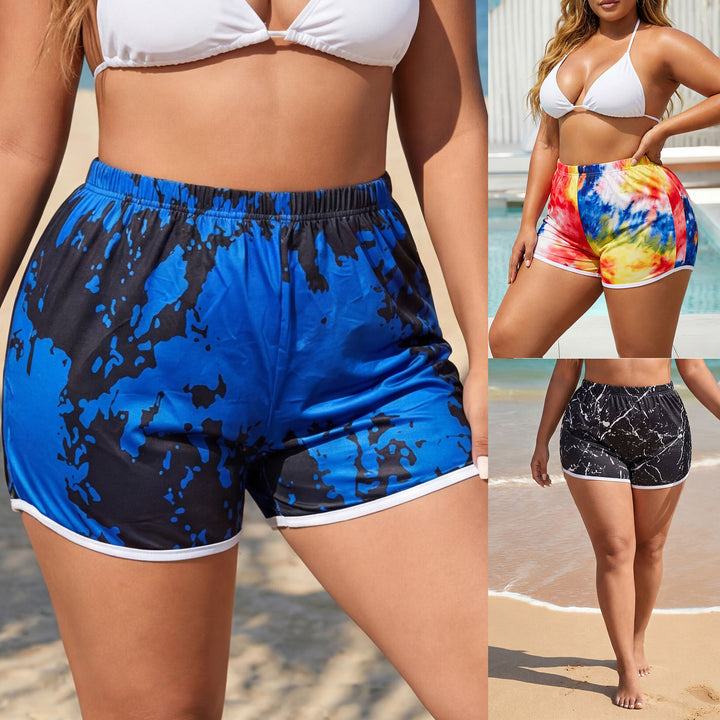Damen bunte Strandshorts Drune