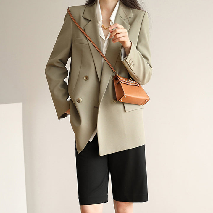 Damen Elegante Oversized Blazerjacke Drune