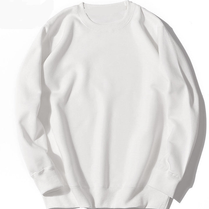 Damen Sweatshirt aus hochwertigem Baumwollmix mit lässiger Passform und Rundhalsausschnitt Drune