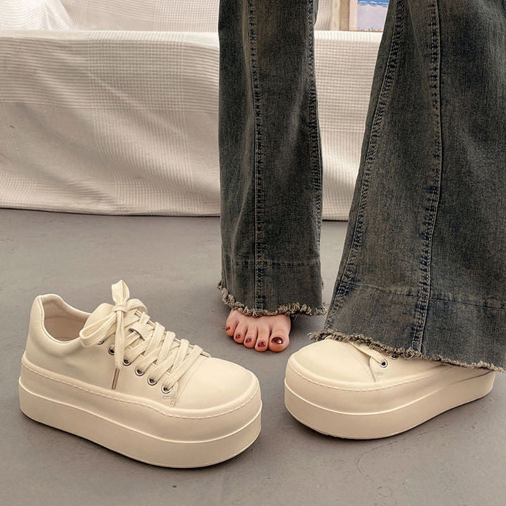 Damen Plateau-Sneaker mit komfortabler Dämpfung und stilvollem Design Drune