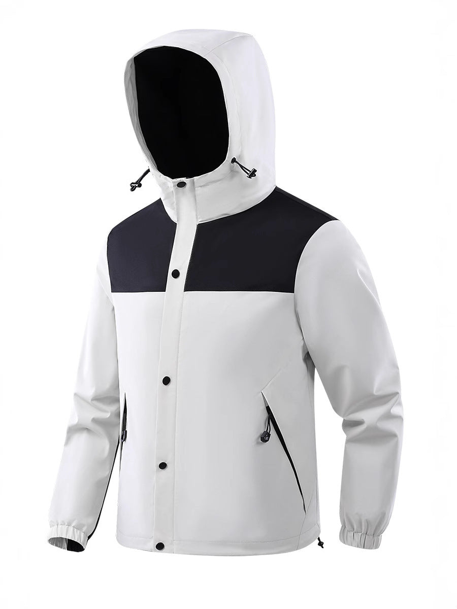 Herren Atmungsaktive Outdoor-Jacke Drune