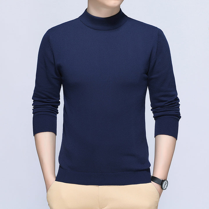 Herren Eleganter Rollkragenpullover Drune