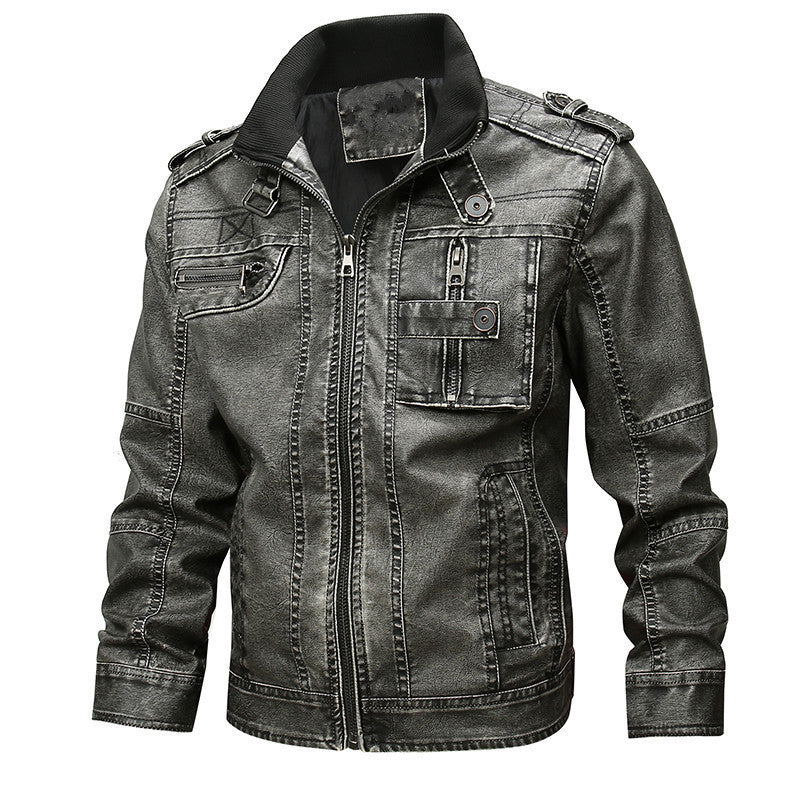 Drune | Klassische Lederjacke für Männer