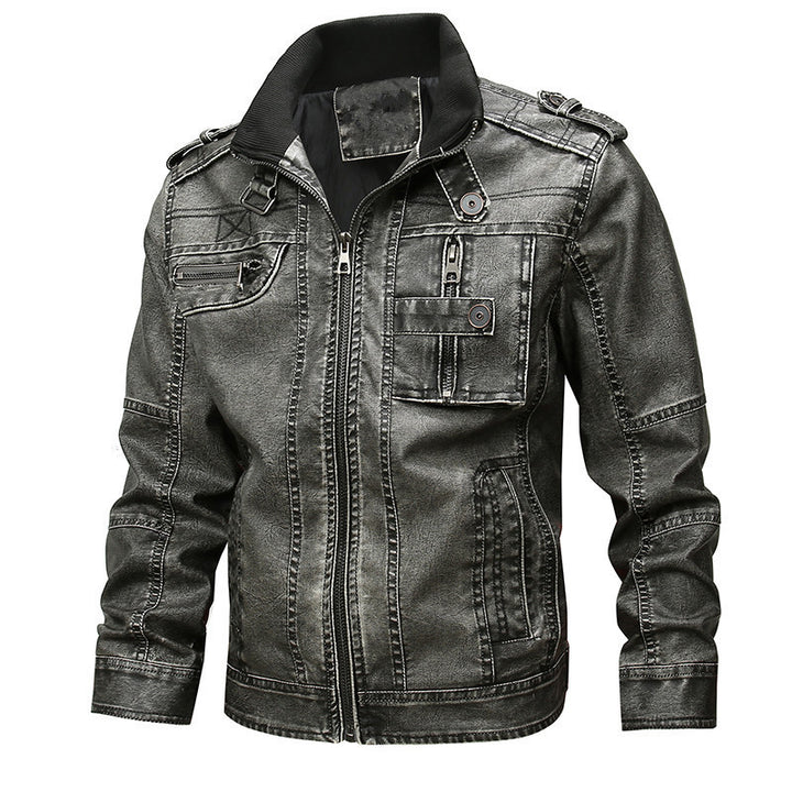 Drune | Klassische Lederjacke für Männer