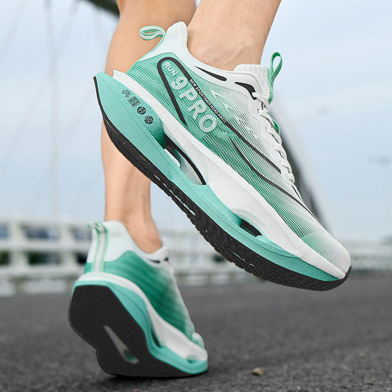 Unisex gedämpfte Wettkampf‑Laufschuhe mit Hohlkern‑Zwischensohle und atmungsaktivem Mesh‑Obermaterial Drune