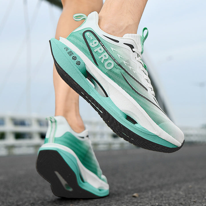 Unisex gedämpfte Wettkampf‑Laufschuhe mit Hohlkern‑Zwischensohle und atmungsaktivem Mesh‑Obermaterial Drune