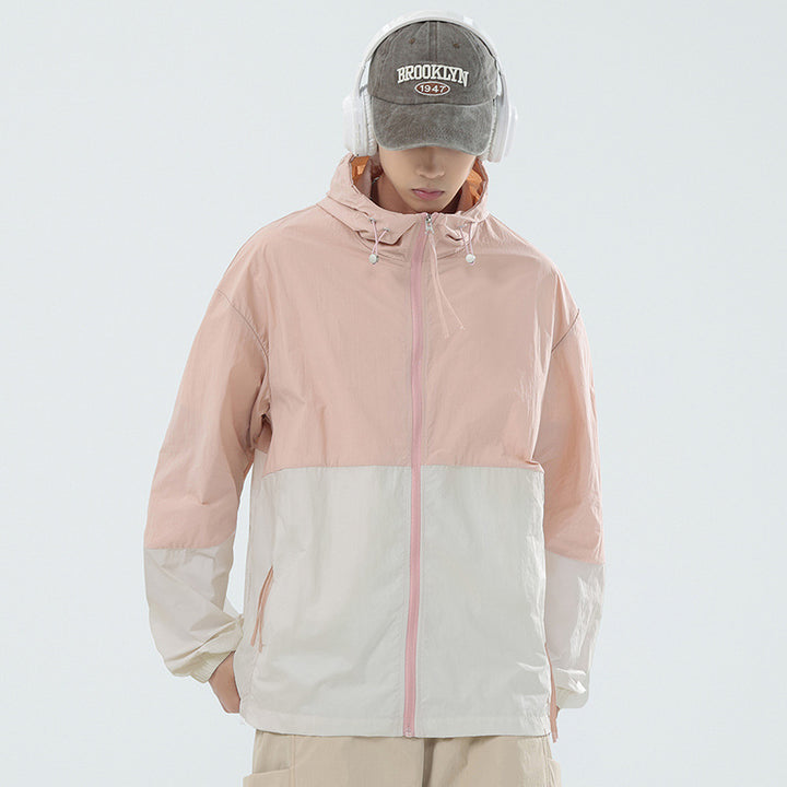 Herren Sportliche Windbreaker-Jacke Drune
