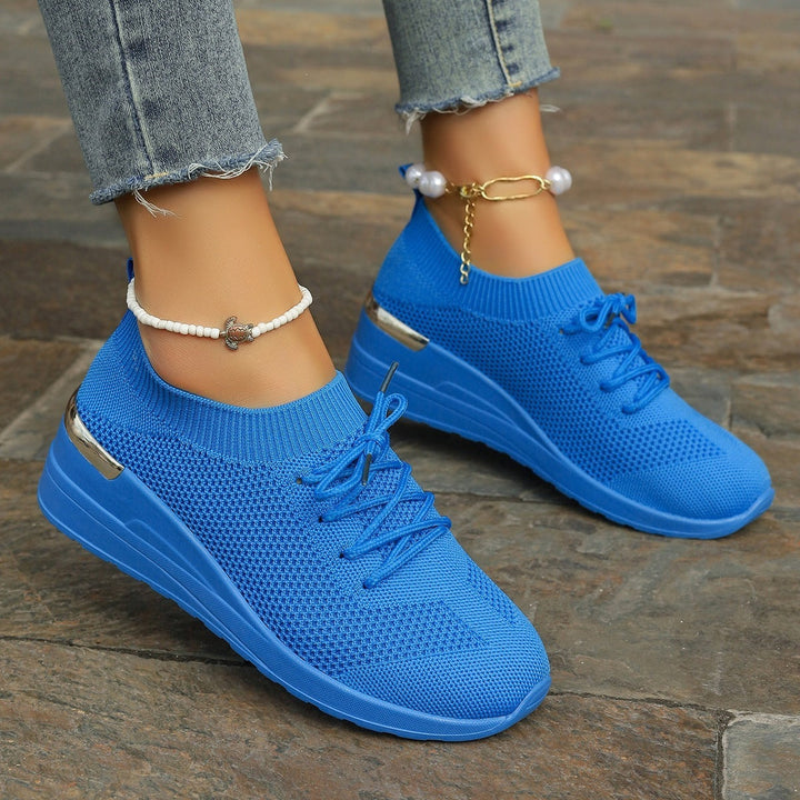Damen Sportliche Sneaker mit innovativem Strickdesign Drune