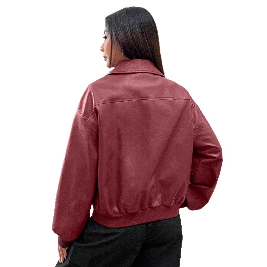 Damen Trendige und lässige Bomberjacke