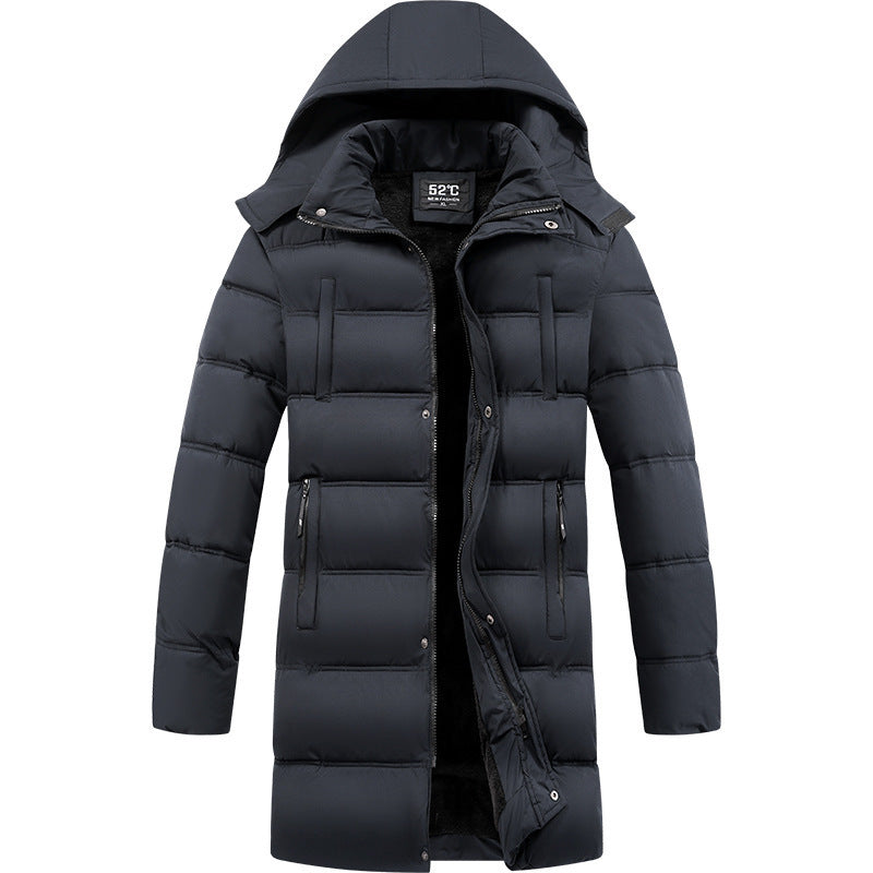Herren Modische und wärmende Steppjacke Drune