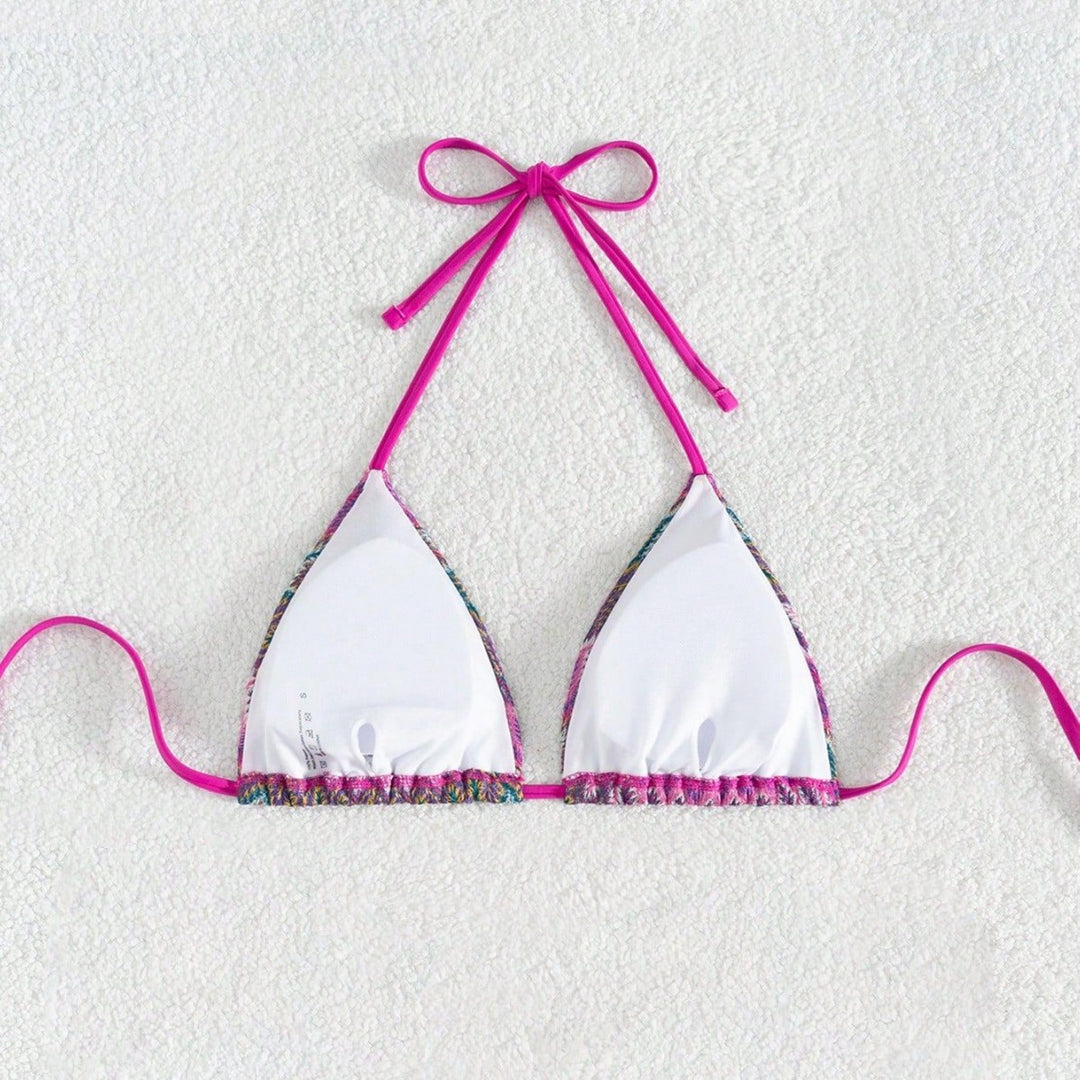 Damen Bikiniunterteil mit verstellbaren Seitenschnürungen Drune