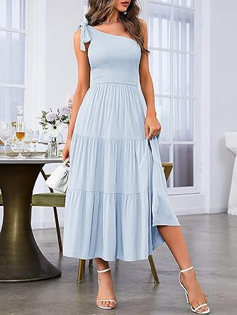 Damen Maxikleid mit ärmellosem Design und elastischem Bustier Drune