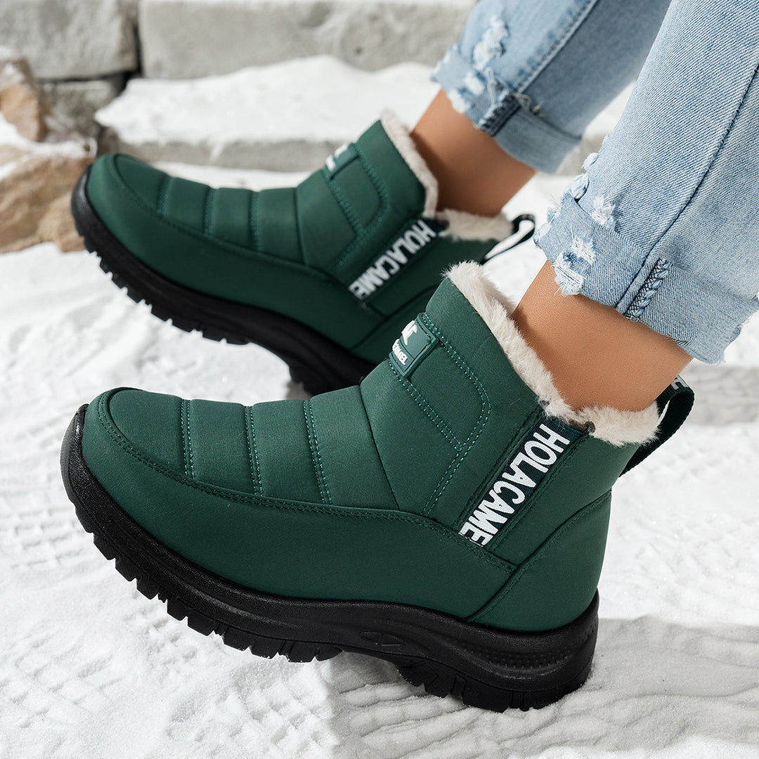 Damen Winterstiefel mit warmem Futter Drune