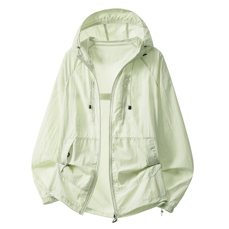 Damen Leichte und winddichte Outdoor-Jacke