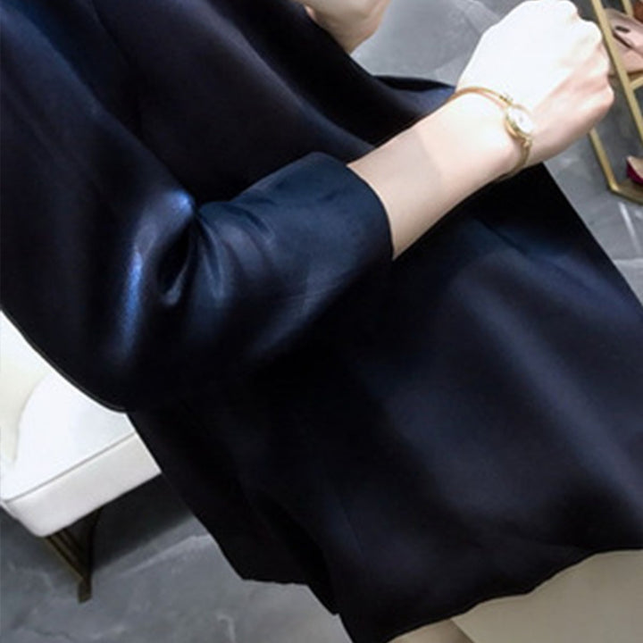 Damen Eleganter Blazer mit schmalem Schnitt Drune