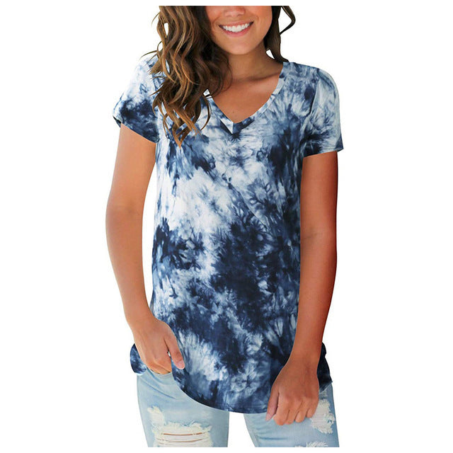 Drune | Batik Kurzarm-T-Shirt