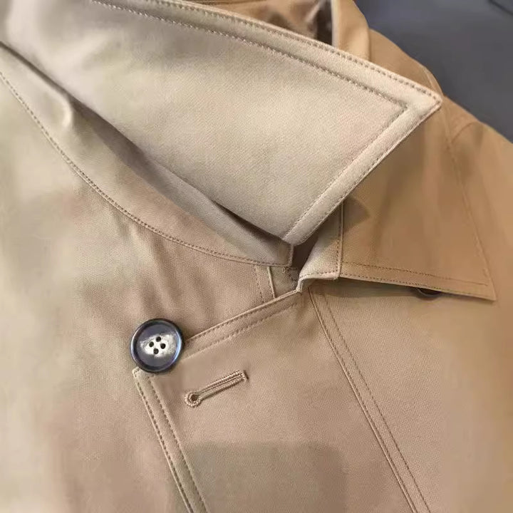 Damen Elegante und lässige Trenchcoat Drune