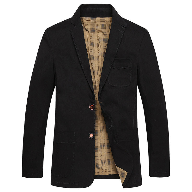 Herren Sakko im Field‑Stil aus Premium‑Canvas mit aufgesetzten Taschen Drune