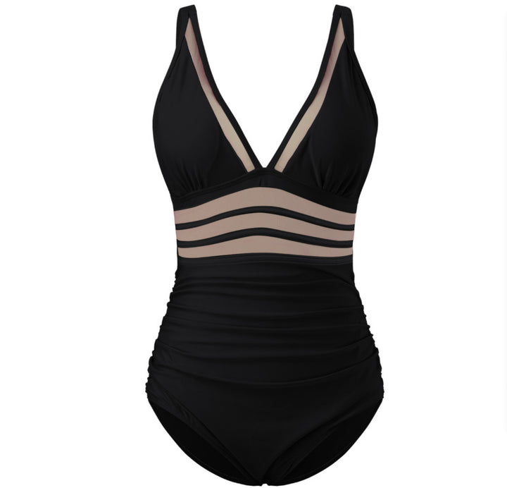 Damen eleganter Badeanzug mit verführerischen Cut-Out-Details Drune