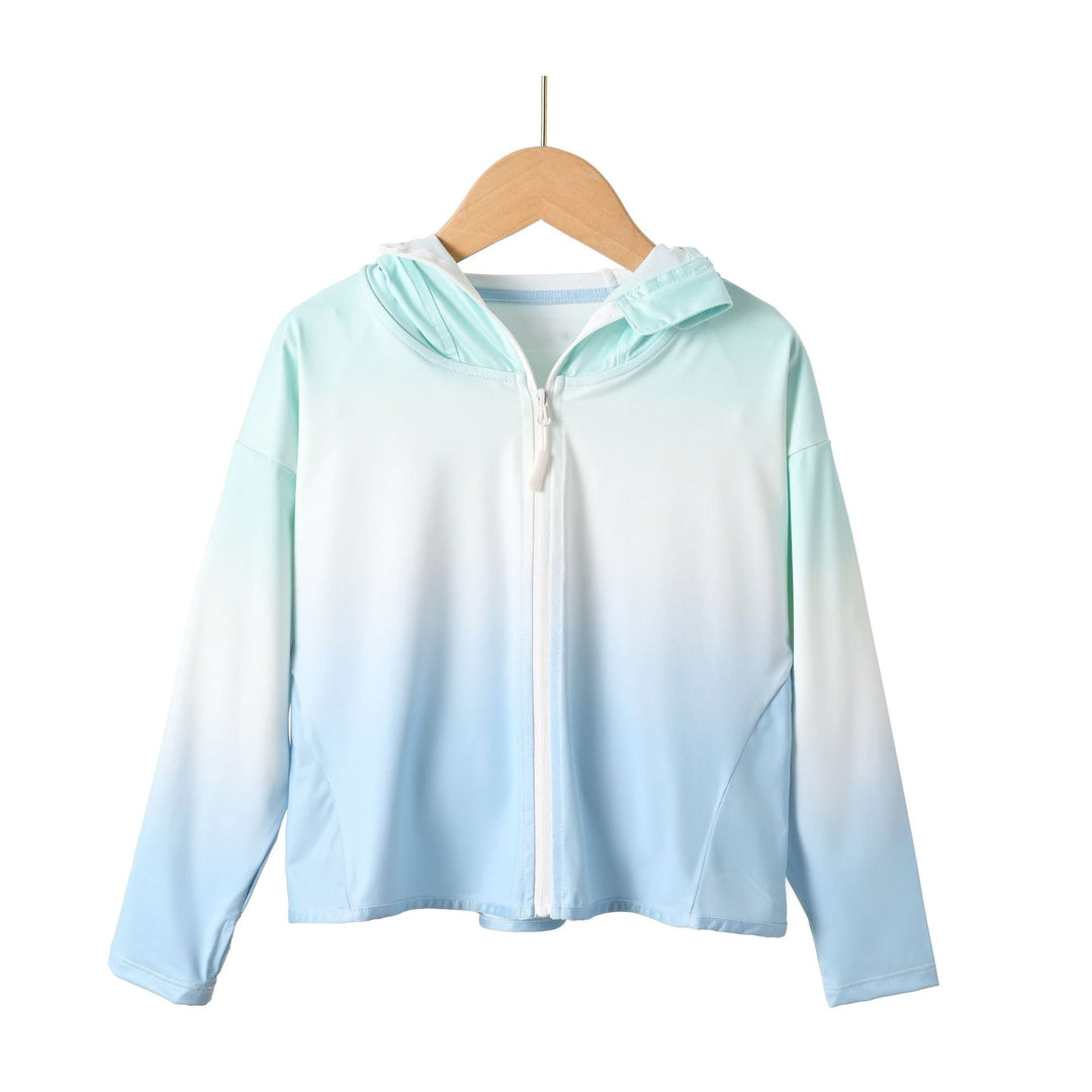 Damen Sportliche UV-Schutzjacke mit Kapuze Drune