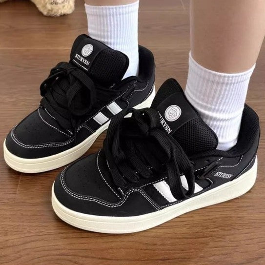 Damen Sportliche Sneakers mit atmungsaktiver Mesh-Oberfläche und bequemer Dämpfung Drune