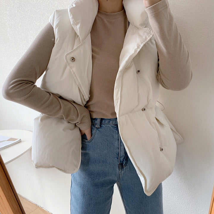 Damen Langarmshirt aus weichem Baumwollstoff mit lässigem Schnitt Drune