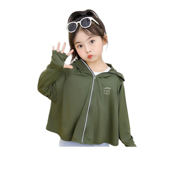 Damen leichte UV-Schutzjacke mit Reißverschluss Drune