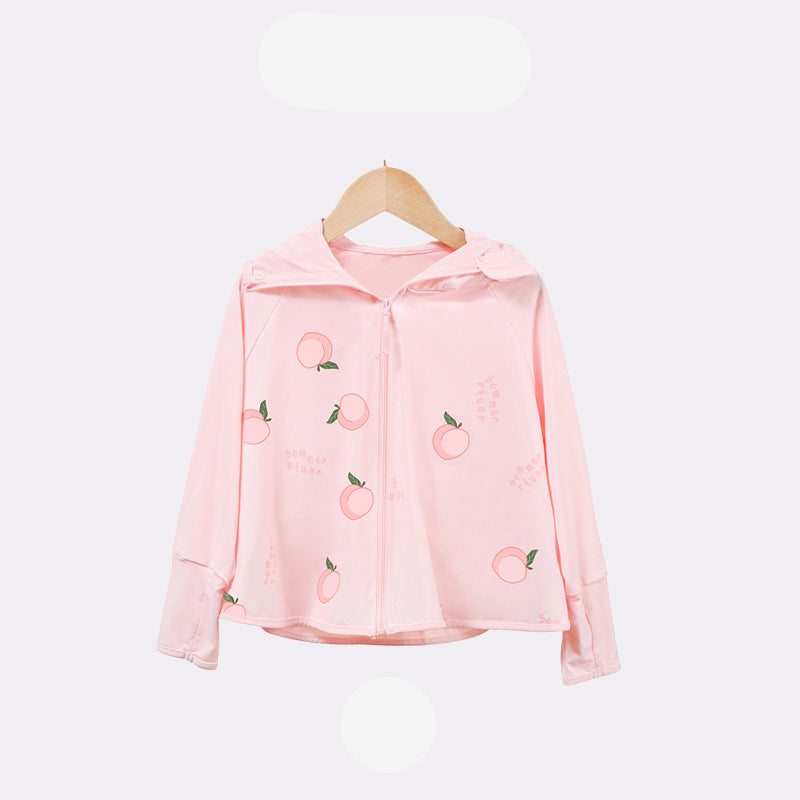 Kinder UV-Schutzjacke mit Kapuze und atmungsaktiven Eigenschaften Drune