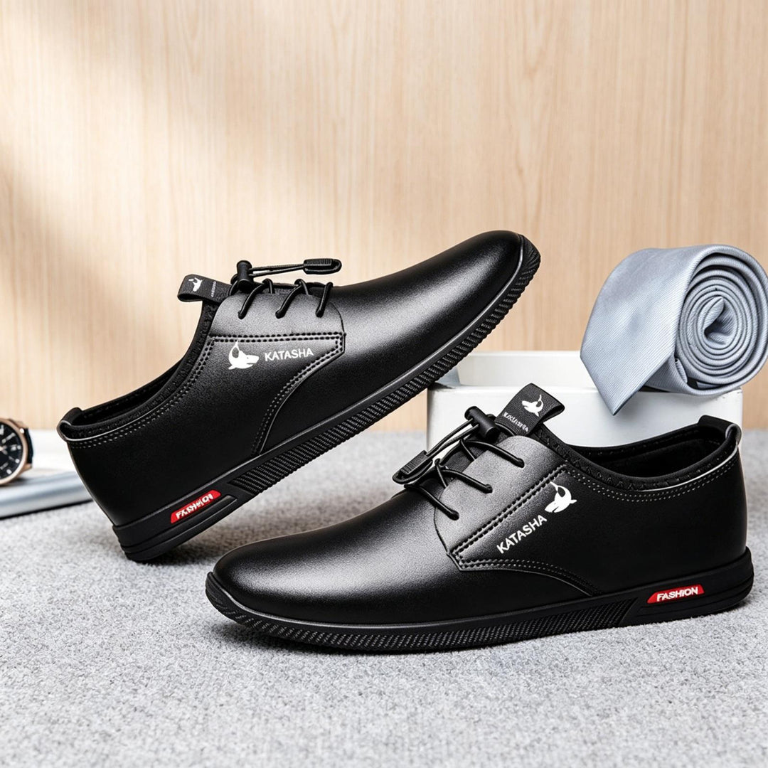 Herren Elegante und stilvolle Leder-Sneaker Drune