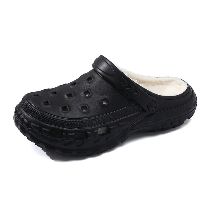 Bequeme Clogs zum Hineinschlüpfen mit Fleece-Futter Drune