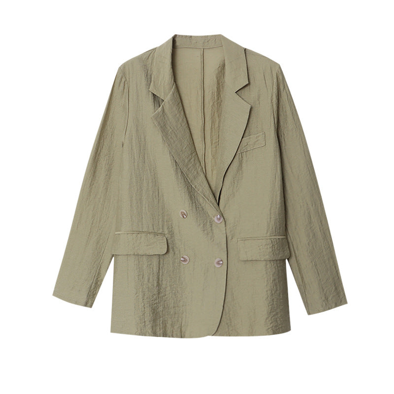 Damen eleganter Blazer mit strukturiertem Gewebe Drune