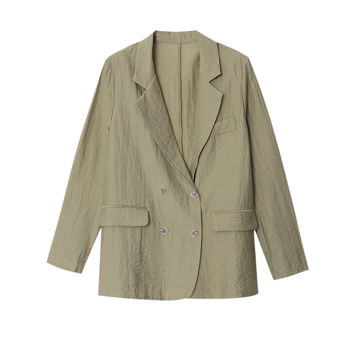 Damen eleganter Blazer mit strukturiertem Gewebe Drune