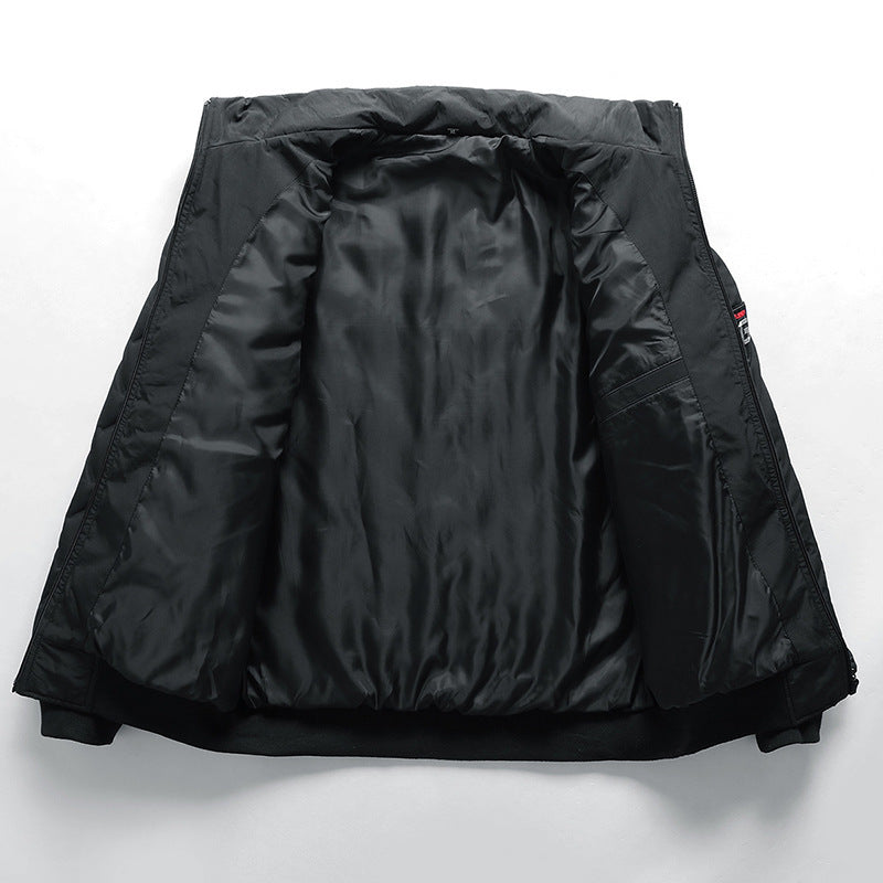 Herren Isolierte Steppjacke mit hochschließendem Kragen Drune